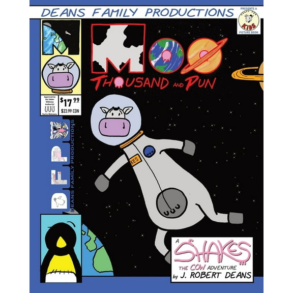 Shakes the Cow Moo Thousand and Pun: A Shakes the Cow Adventure, Book 1, (Paperback)