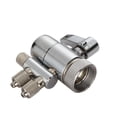 thumbnail image 1 of Two Way Faucet Adapter Diverter Valve for Water Filters Purifiers 1/4Inch Tubing, 1 of 9