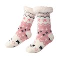 thumbnail image 5 of WHEANG Womens Christmas Socks Fleece Lined Socks Warm Cozy Thick Thermal Winter Holiday Socks for Women Soft Plush Crew Socks for Home Sleeping Party Gift One Size 2026 Sales, 5 of 5