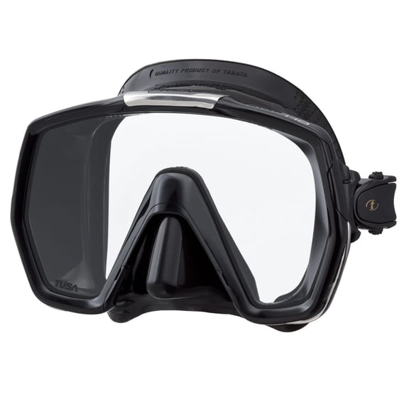 Tusa M1001 Freedom HD Scuba Diving Mask Black Silicone