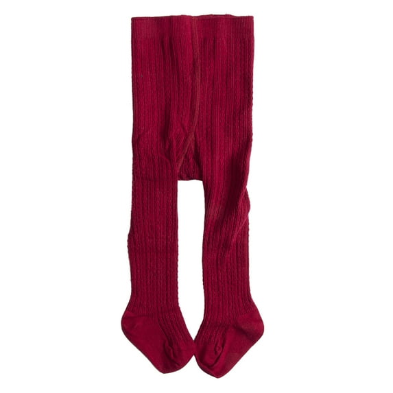 Seyurigaoka Baby Kid Tights, Warm Stockings Pantyhose, Kintting Anti-slip Pants