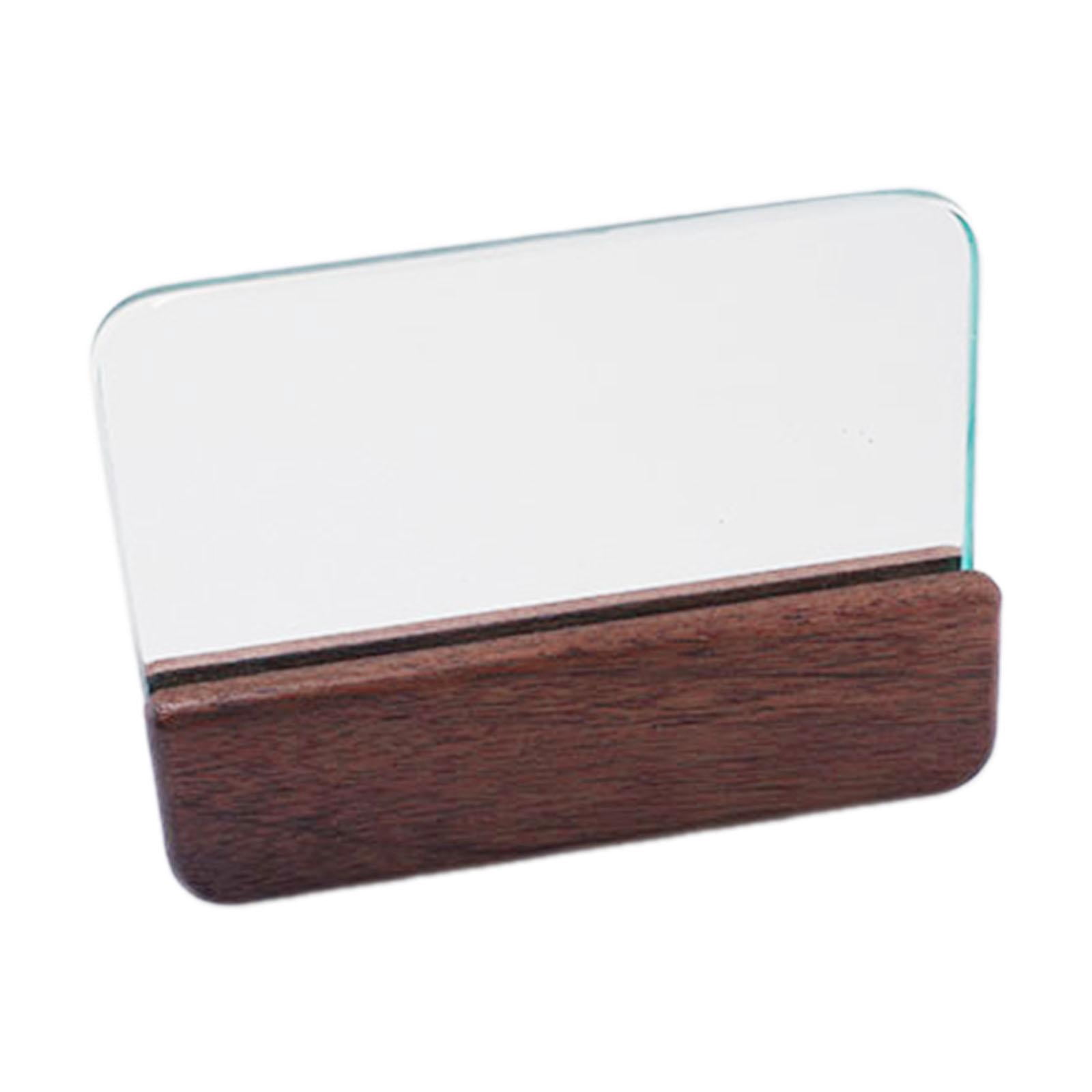 S SERENABLE Glass Slicker for Burnishing Leather Crafting Versatile Block Smoothing Tool