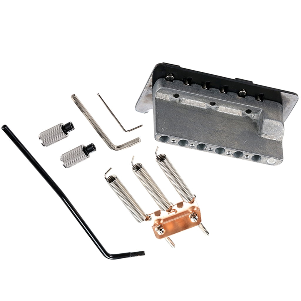 CEORPER 6 String Electric Guitar Bridge Set Heavy Duty Metal Tremolo System for Guitar