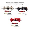 thumbnail image 4 of fastboy Worm All Metal Front Axle Aluminum Complete Axle With Worm Gear RC Crawler With Ease And Durability Axles Tool Alloy Silver 1Set, 4 of 6