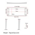 thumbnail image 4 of 2 Pieces Pickup frame Professional Hunchback Design Durable Anti-skidding Mounting Ring Guitar Accessories Streamline Appearance, 4 of 6