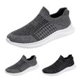 thumbnail image 4 of Yindaity Mens Slip On Sneakers Mens Casual Sneakers Men's Casual Slip-On Fashion Sneakers-Walking Shoes-Lightweight Joggers (Grey,10.5), 4 of 6
