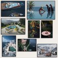 thumbnail image 2 of Póster de arte fotográfico vintage de la alta sociedad de Slim Aarons Beach Club haciendo esnórquel en Malta, pintura en lienzo, impresiones de pared, imagen para decoración del hogar, 2 of 5