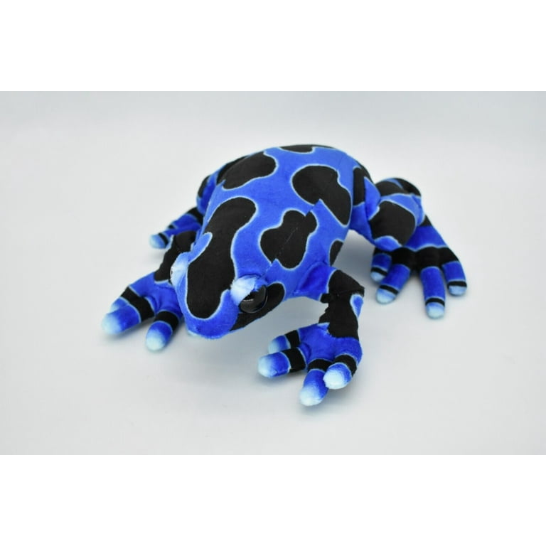 Frog Blue Poison Dart Very Nice Plush Stuffed Animal Toy 9