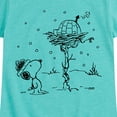 thumbnail image 3 of Peanuts - Snoopy Woodstock Igloo - Toddler & Youth Girls Short Sleeve Graphic T-Shirt, 3 of 6