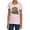 Pink, variant on DC Red Tornado Stars Women's T Shirt, Athletic Heather, Medium