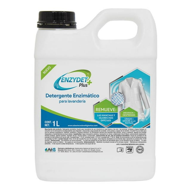 Detergente Enzimático Para Lavandería Enzydet Plus - 1 L