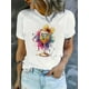 thumbnail image 2 of Camiseta deportiva informal para uso diario. Camiseta de manga corta suave con cuello redondo para mujer. Camiseta informal para uso diario. Camiseta para adultos, hombres, mujeres, adolescentes, jóve, 2 of 8