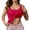 Hot Pink, variant on Women's Seamless Bralette Tank Top with Built-In Support Cups Comfortable Square Neck Sleeveless Undershirt