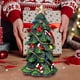 thumbnail image 5 of mfyjkho Adorno de resina para árbol de Navidad, decoración de mesa en miniatura con estrellas y detalles de calcetín, para exhibir en casa o en la oficina, 9 cm o 13 cm, 1 pieza, 5 of 5