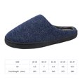 thumbnail image 2 of Pantuflas cálidas de interior para hombre, antideslizantes, cálidas, de felpa, ligeras, 2 of 8