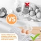 thumbnail image 4 of Dispensador de Huevos Yuarrent Blanco 2 Contenedores de Tenedor de Huevo, 4 of 6