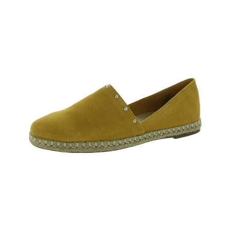 

Anne Klein Womens Kaily Suede Studded Espadrilles