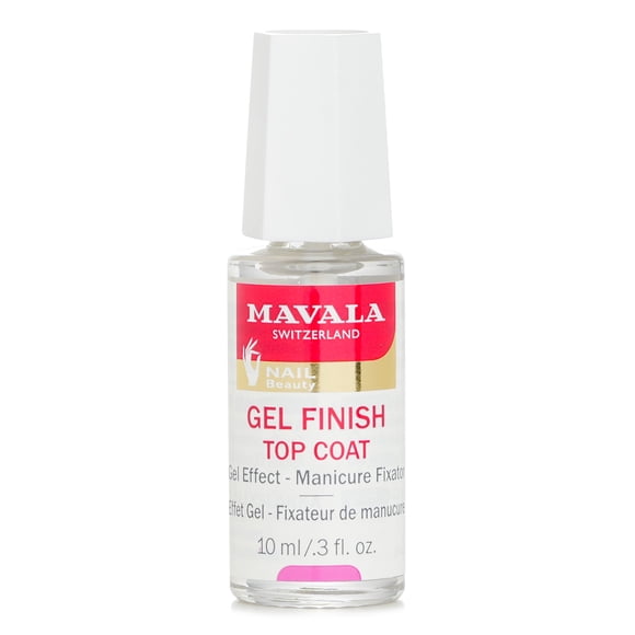 Capa superior con acabado en gel para uñas Mavala Switzerland, 10 ml