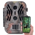 thumbnail image 1 of Dual Lens Trail Camera 36MP 4K Motion Activated Wildlife Hunting Camera No Glow Night Vision Wildlife Scouting Camera Farm Security Camera, 1 of 8
