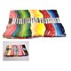 thumbnail image 1 of Hilo de bordar, Color arcoíris, 50 ovillos por paquete, hilos de punto de cruz, pulseras de la amistad, hilo para manualidades ER, 1 of 4