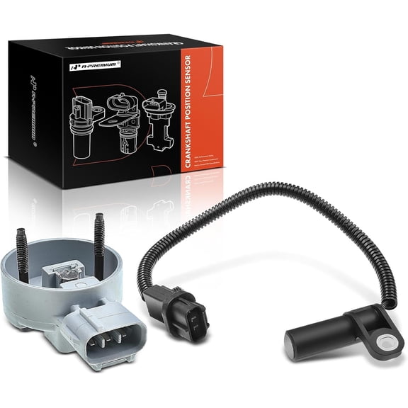 A-Premium 2-PC Engine Camshaft Crankshaft Position Sensor Compatible with Jeep 1999-2004 Grand Cherokee, 2000-2002 Wrangler, 4.0L, OHV