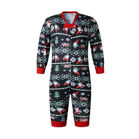 

Yoodem Christmas Pajamas for Kids Matching Christmas Pajamas Ren S D Pants withStripe Christmas Print Jumpsuit Family Christmas Pajamas Matching Sets Blue 2Xl