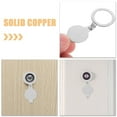 thumbnail image 3 of Phenofice 8Pcs Peephole Cover Copper Silver For Homeowners And Office Security, 3 of 8