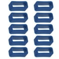 thumbnail image 4 of 10 Piezas Retenedor de Silicona para Correa Reloj (14 / 16 / 20 , Azul, 16 mm 10 piezas 16 mm azul Salvador lazo de correa de reloj de goma, 4 of 5