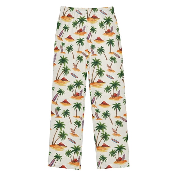 Island Pajama Pants Soft and Lightweight Elastic Waistband Pajama Pants