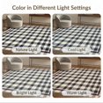 thumbnail image 5 of ODIKA 8'x10' Washable Area Rug Durable, Non-Slip Farmhouse Checkered Grid Design With Contrasting Frame Detail for Living Room, Under Sectional, Family, 5 of 5