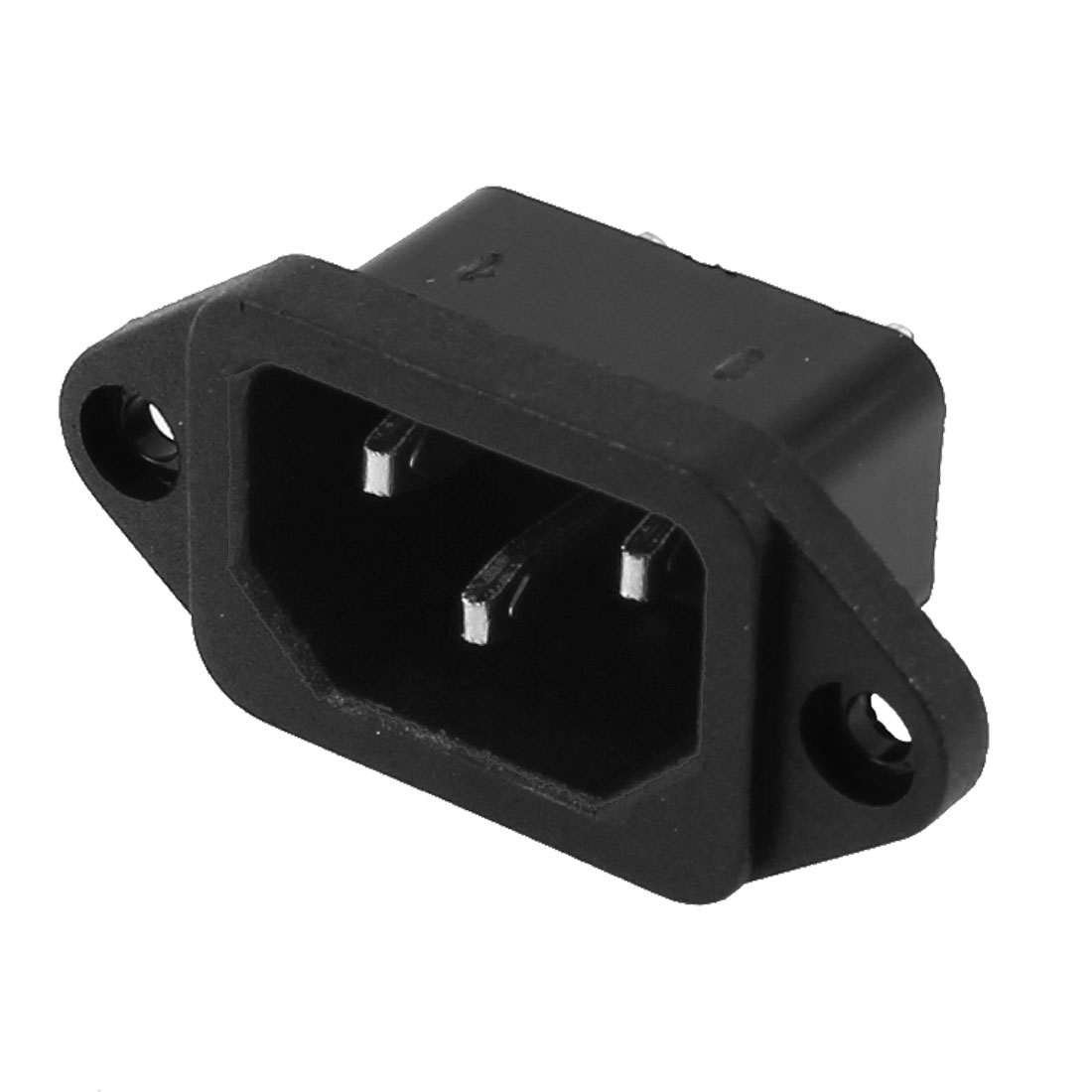 250V 10A IEC320 C14 Inlet 3 Pin Inlet Socket Adapter Plug for Rice Cooker