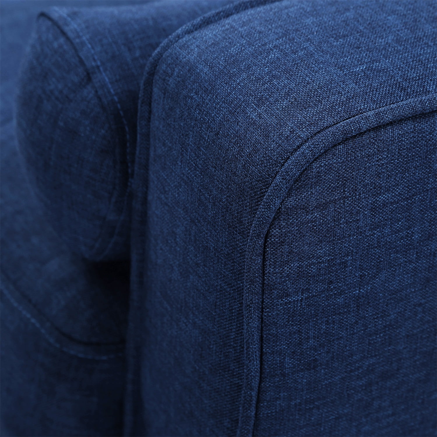 Kadyn 2pcs fabric Sofa Set, Modern fabric Sofa Bed, Upholstered Sofa Bed Couch for Bedroom, Navy Blue Kadyn 2pcs fabric Sofa Set, Modern fabric Sofa Bed, Upholstered Sofa Bed Couch for Bedroom, Navy Blue