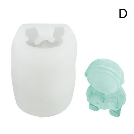 

Astronaut Shape Ice Cube Mold Silicone Baking Mold Ice Cream Mould Candle CS C4C8