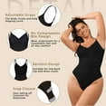 thumbnail image 4 of Lilvigor Bodysuit Shapewear for Women Tummy Control Thong Low Back Body Shaper Faja Seamless Full Body Shapewear, 4 of 7