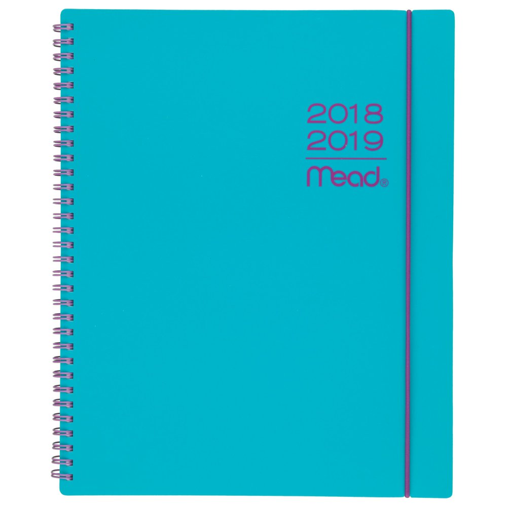 Mead Color Pop Academic Weekly/Monthly Planner,Assorted Colors