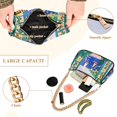 thumbnail image 2 of FORMRS Womens Shoulder Bag with Chain Strap Clutch Purse Cute Tote Handbag, Green Seaside, 2 of 7