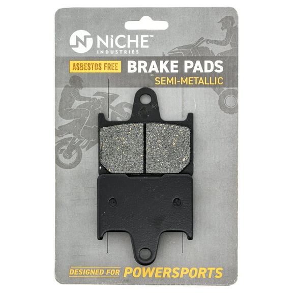 Niche Brake Pad Set for Yamaha Venture 600 VMAX 500 700 Rear Semi-Metallic 519-KPA2631D