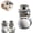 1pcs * cat, variant on Funny Salt and Pepper Glass Bottle, Salt and Pepper Shakers with Adjustable Pour Holes, Dog Salt and Pepper Shaker Containers, Cute Salt Pepper Shaker with Lids for Bar Camping (1pcs * dog)