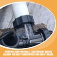 thumbnail image 4 of OUNONA 2Pcs Pool Filter Pump Adapter Grey Sturdy Hose Conversion for Outdoor Pool Pump Accessories, 4 of 8