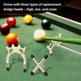 thumbnail image 2 of Pont Télescopique pour Queue de snooker avec 3 Embouts en Laiton Amovibles, 2 of 6