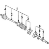 Genuine OE Mitsubishi Cv Joint Kit - MR165860