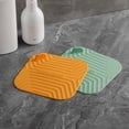 thumbnail image 6 of Square Silicone Drain Stopper Bathroom Floor Drain Cover Universal Cover, 6 of 19