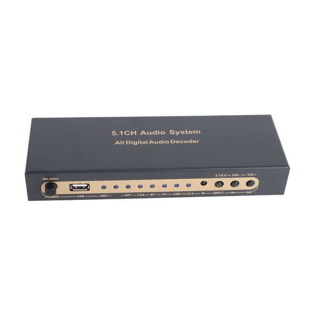 HD Multimedia Interface 5.1CH Sound Decoder, Digital Sound Extractor Converter for 4Kx2K Resolution Support