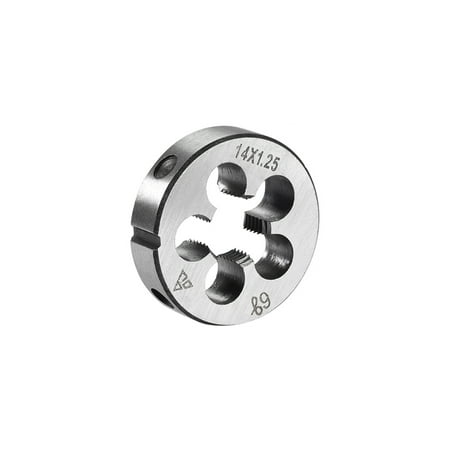 

Uxcell M14 x 1.25 Metric Alloy Steel Machine Thread Round Threading Dies