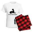 thumbnail image 5 of CafePress - I Love My Couch Potato Whippet Pajamas - Women's Short Sleeve Print T-Shirt and Pants Light Cotton Pajama Set, 5 of 7