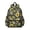 Sunflower and Flower, variant on Sunflower and Leaf Black Pattern Backpack for School, Cute School Bag with Adjustable Shoulder Straps and Padded Back, 13.4"x11"x4.7"