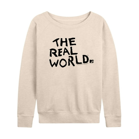 MTV - The Real World Logo - Women's Lightweight French Terry Long Sleeve Shirt
