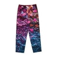 thumbnail image 4 of Balery Heart Confetti on Glitter print Women's Pajama Pants,Ultra Lightweight Pjs,Lounge Pant-Large, 4 of 9