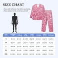 thumbnail image 4 of Vsdgher Pink Glitter Mens Pajama Set, Soft Warm Long Sleeve Sleepwear, Cozy Button-Down Pjs for Men-Medium, 4 of 7