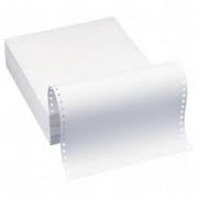 U45 12 x 8.5 in. White 4-Part Carbonless Forms w.Perfs